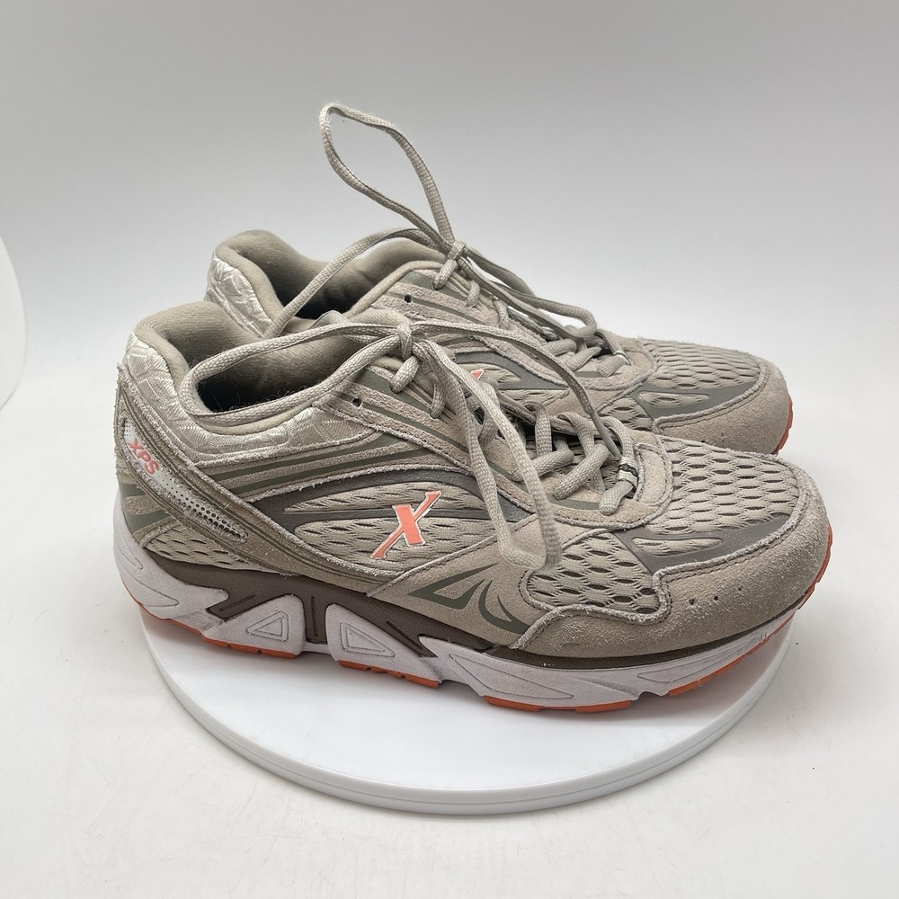 Xelero Genesis‎ XPS Sneakers Womens 9.5 Beige Pink Athletic Running Shoes